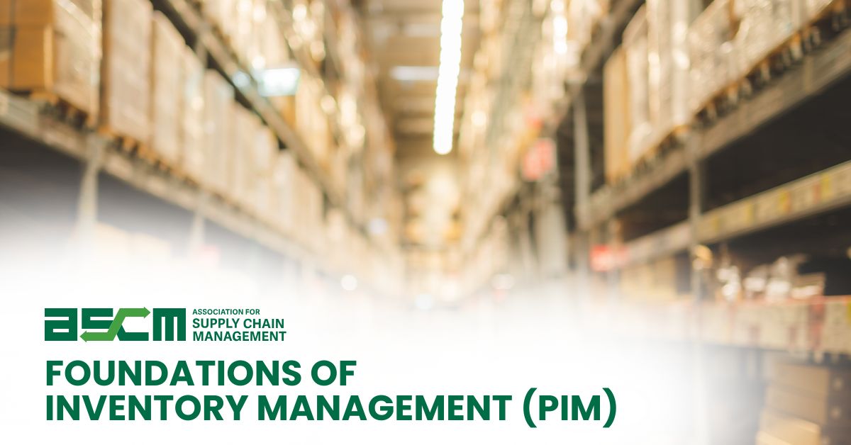 Foundations of Inventory Management (PIM)